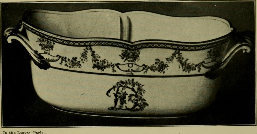 An illustration from Artificial soft paste porcelain : France, Italy, Spain and England, 1907, leaf 40