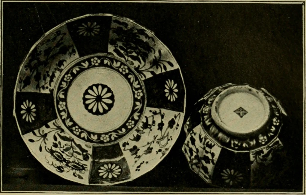 An illustration from Artificial soft paste porcelain : France, Italy, Spain and England, 1907, leaf 70
