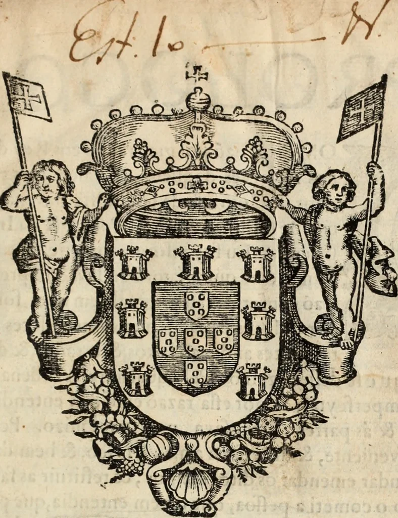 An illustration from Artigos das sisas novamente emendados por mandado del Rey nosso senhor, 1678, leaf 6