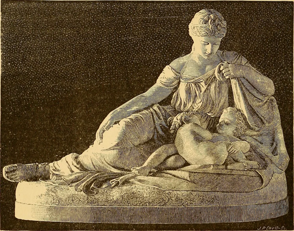 An illustration from Art in America : a critical and historical sketch, 1880, leaf 153