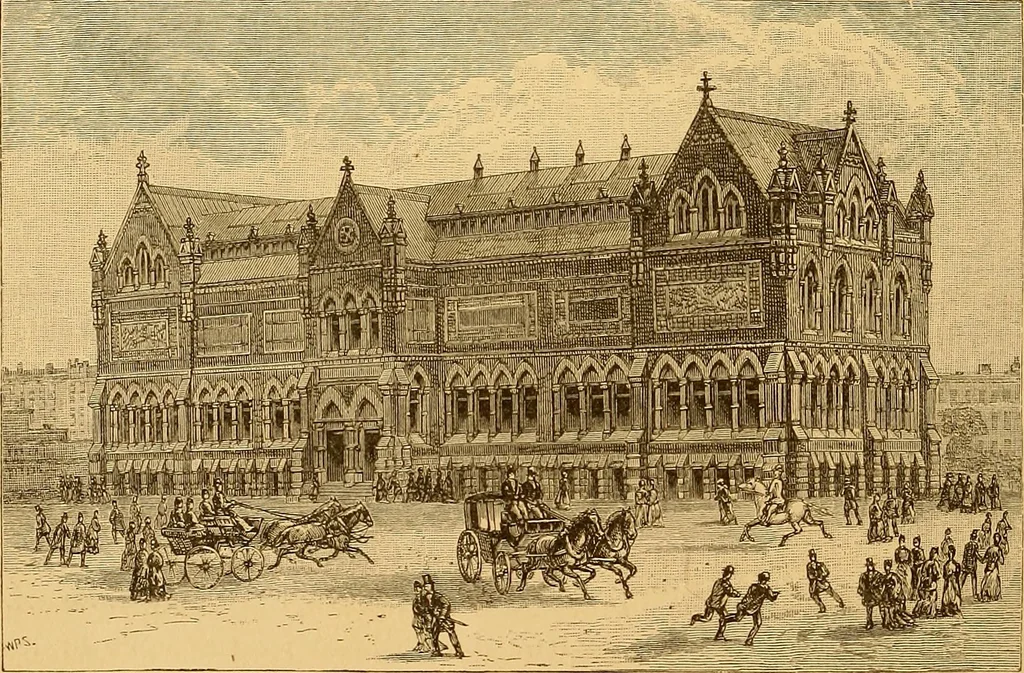 An illustration from Art in America : a critical and historical sketch, 1880, leaf 181