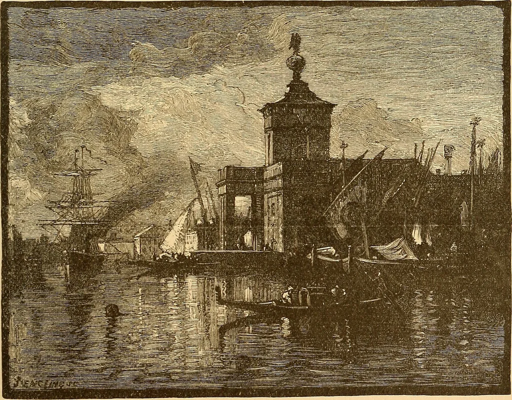 An illustration from Art in America : a critical and historical sketch, 1880, leaf 188