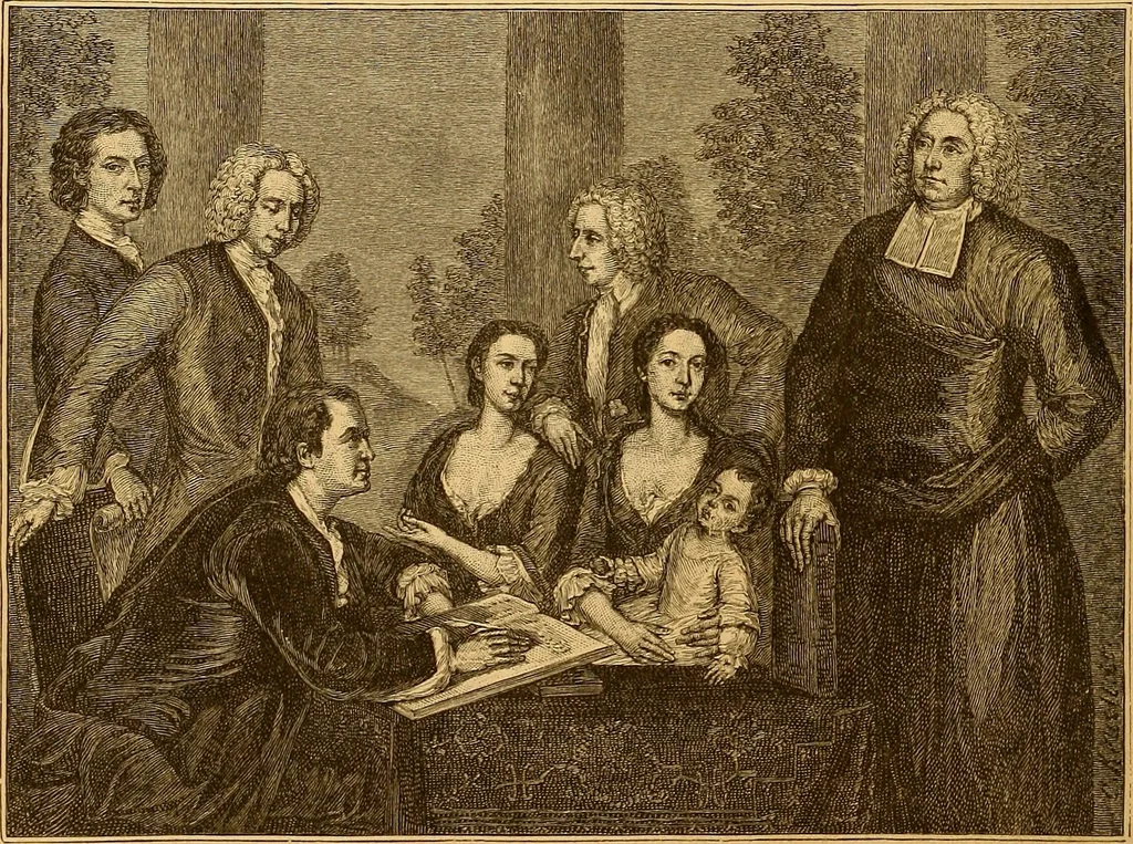 An illustration from Art in America : a critical and historical sketch, 1880, leaf 19