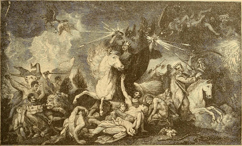 An illustration from Art in America : a critical and historical sketch, 1880, leaf 22