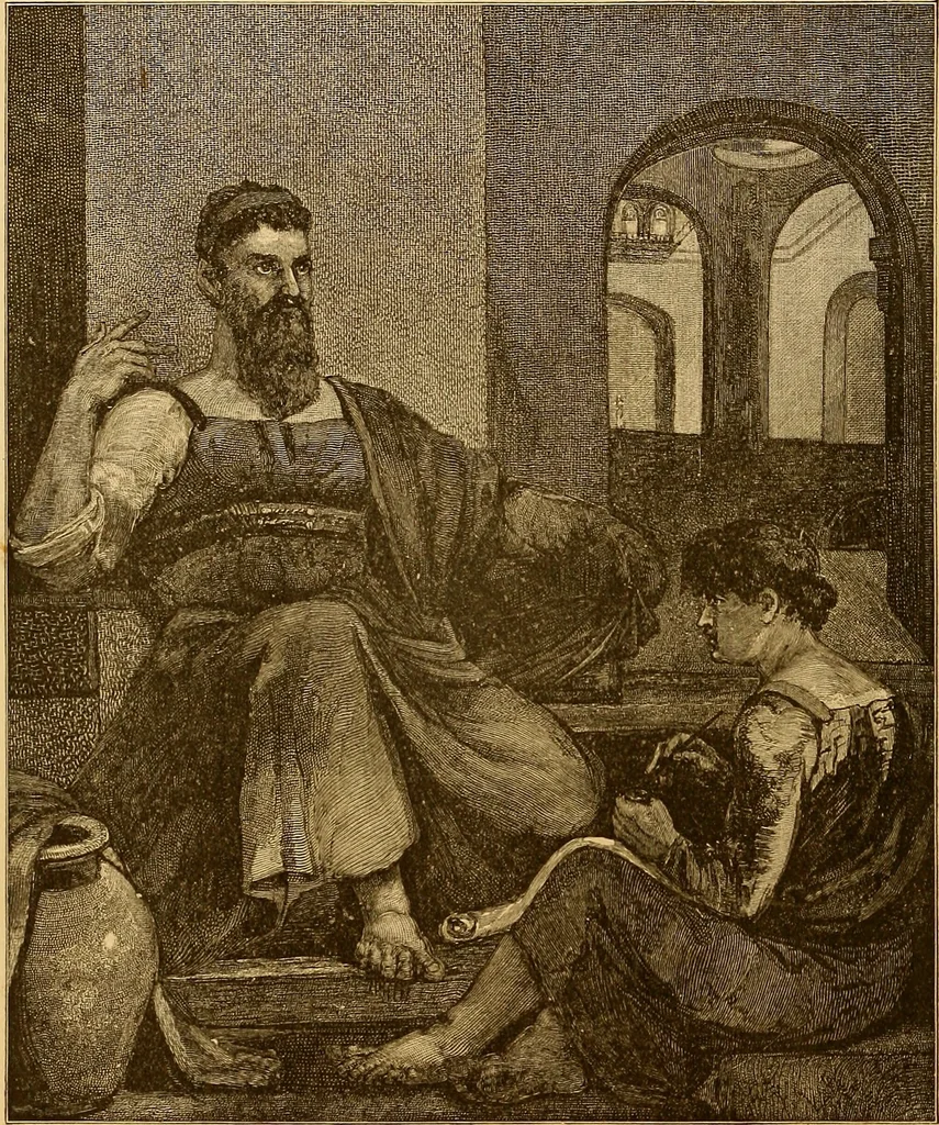 An illustration from Art in America : a critical and historical sketch, 1880, leaf 37