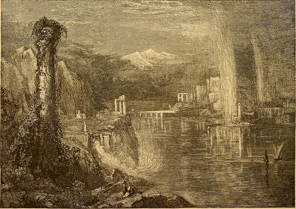 An illustration from Art in America : a critical and historical sketch, 1880, leaf 85