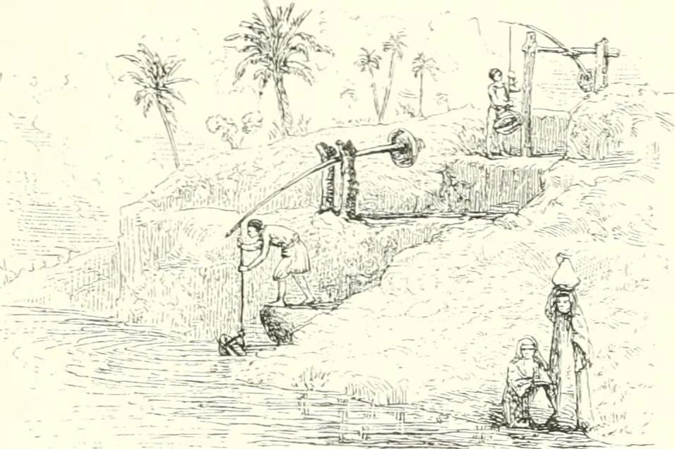 An illustration from A history of art in ancient Egypt, 1883, leaf 100