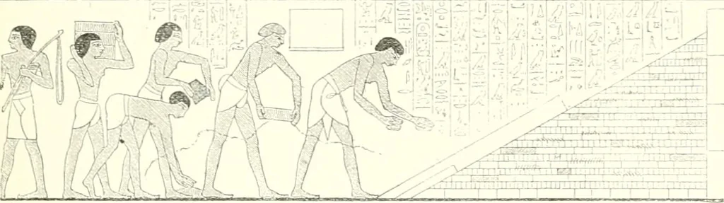 An illustration from A history of art in ancient Egypt, 1883, leaf 112