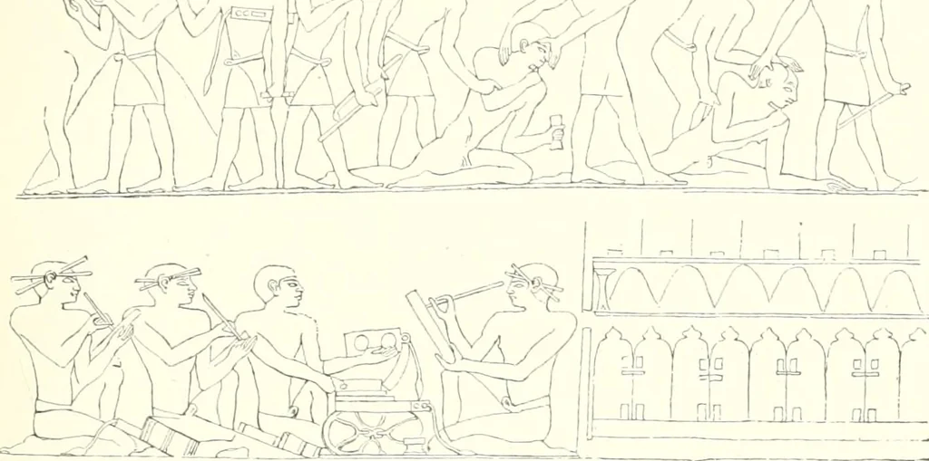 An illustration from A history of art in ancient Egypt, 1883, leaf 114