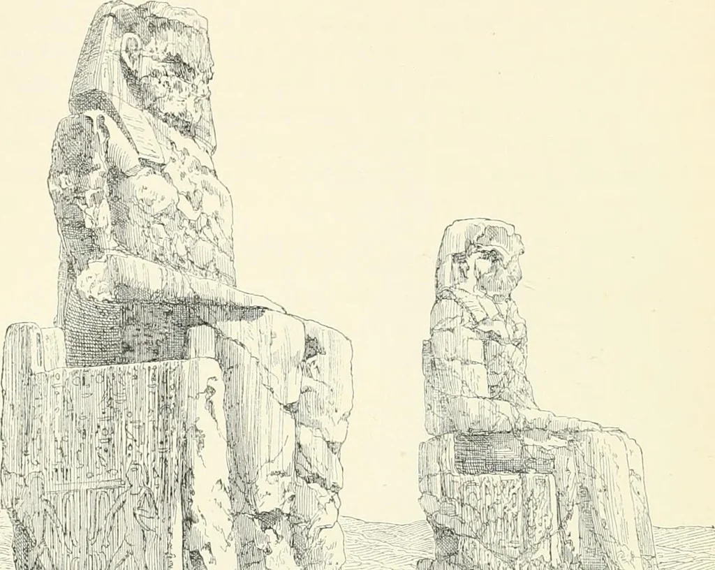 An illustration from A history of art in ancient Egypt, 1883, leaf 115