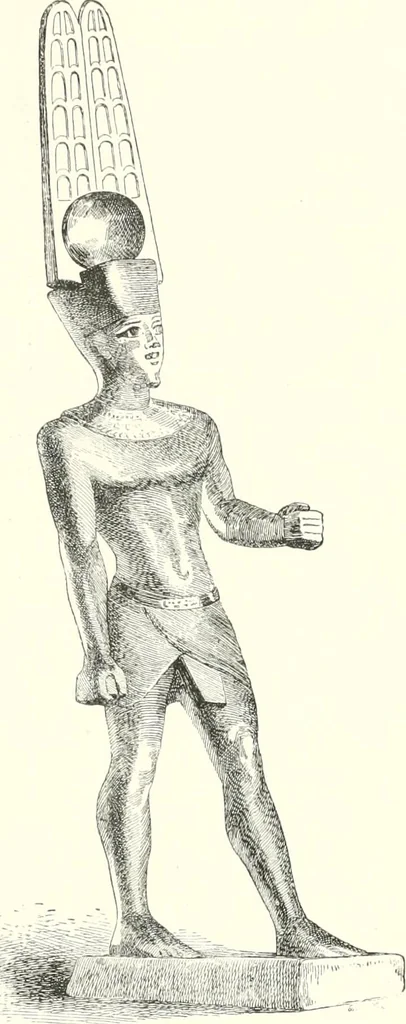 An illustration from A history of art in ancient Egypt, 1883, leaf 136