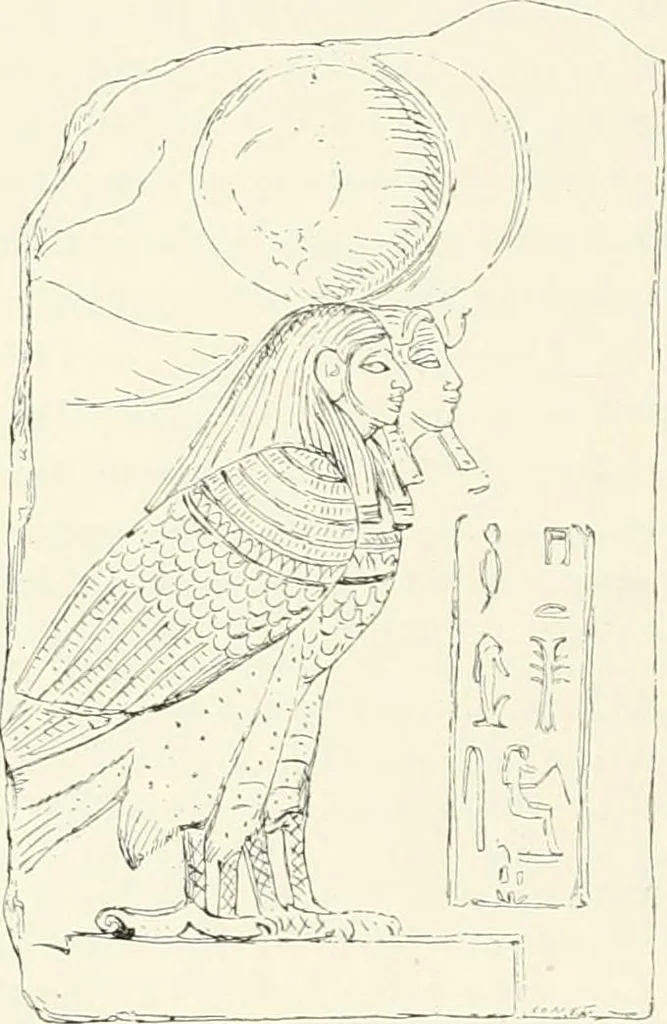 An illustration from A history of art in ancient Egypt, 1883, leaf 143