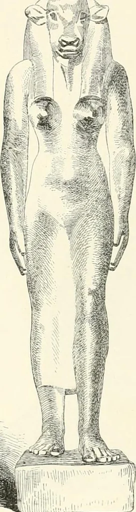 An illustration from A history of art in ancient Egypt, 1883, leaf 145