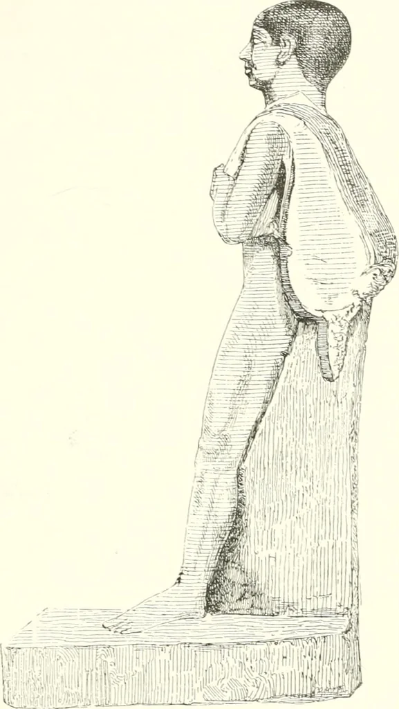 An illustration from A history of art in ancient Egypt, 1883, leaf 158