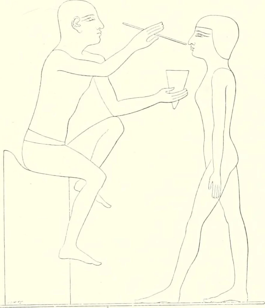 An illustration from A history of art in ancient Egypt, 1883, leaf 170