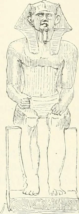 An illustration from A history of art in ancient Egypt, 1883, leaf 175