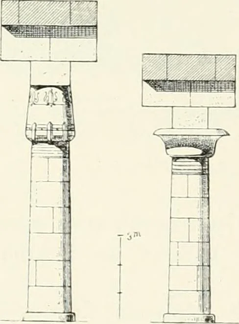 An illustration from A history of art in ancient Egypt, 1883, leaf 185
