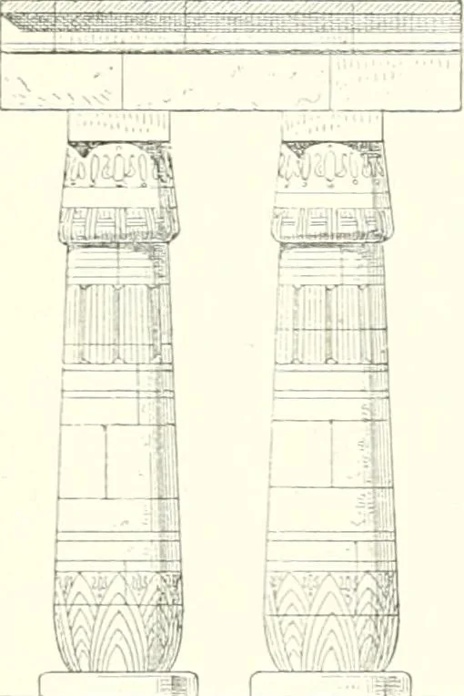 An illustration from A history of art in ancient Egypt, 1883, leaf 186