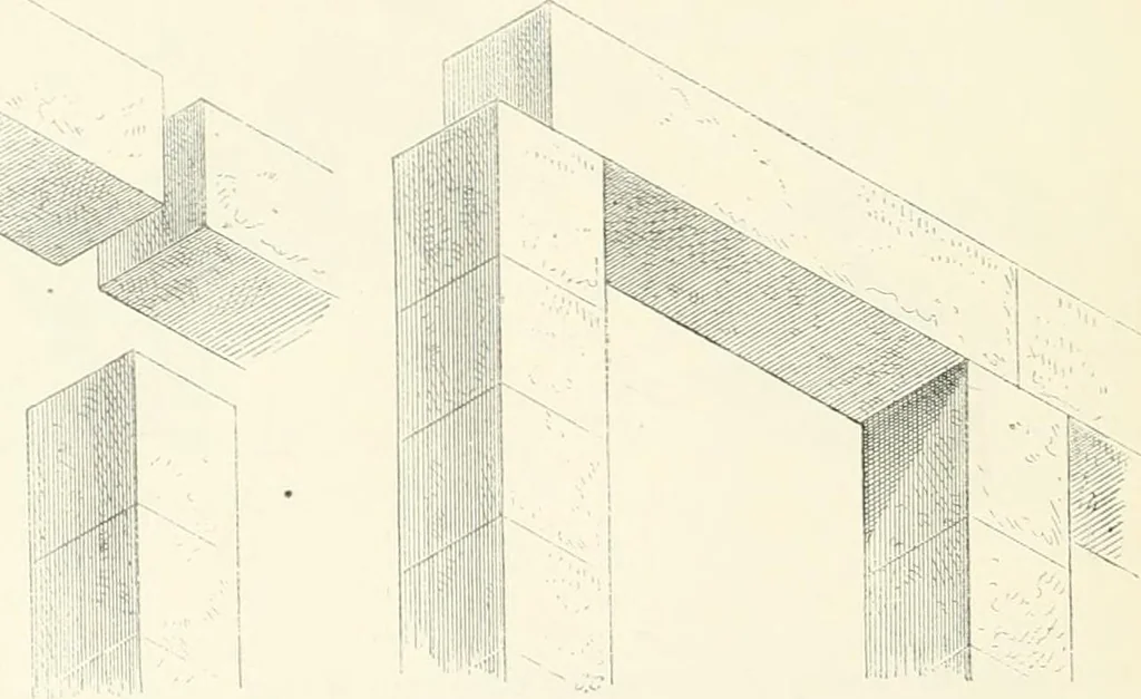 An illustration from A history of art in ancient Egypt, 1883, leaf 195