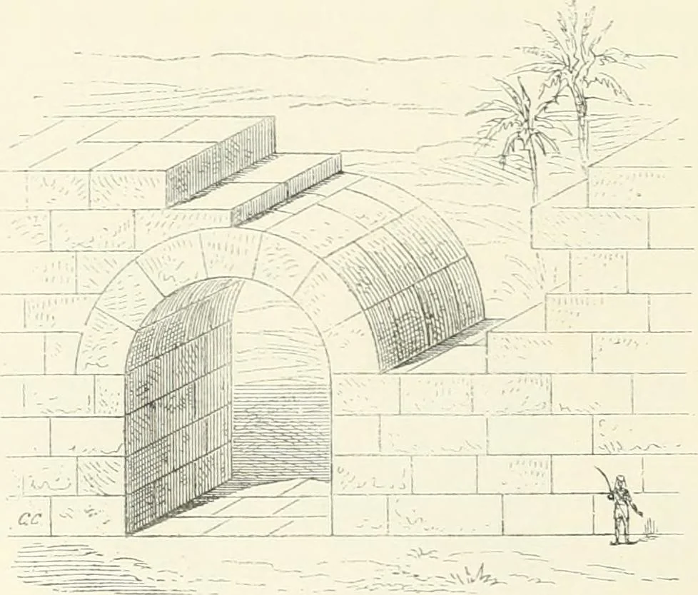 An illustration from A history of art in ancient Egypt, 1883, leaf 199