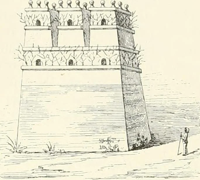 An illustration from A history of art in ancient Egypt, 1883, leaf 201