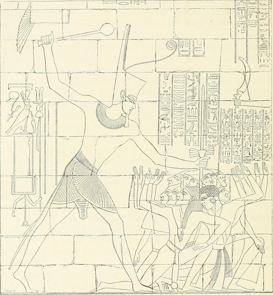 An illustration from A history of art in ancient Egypt, 1883, leaf 211