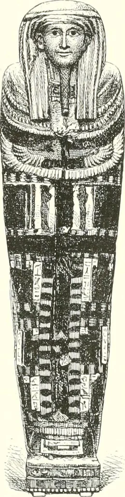 An illustration from A history of art in ancient Egypt, 1883, leaf 228