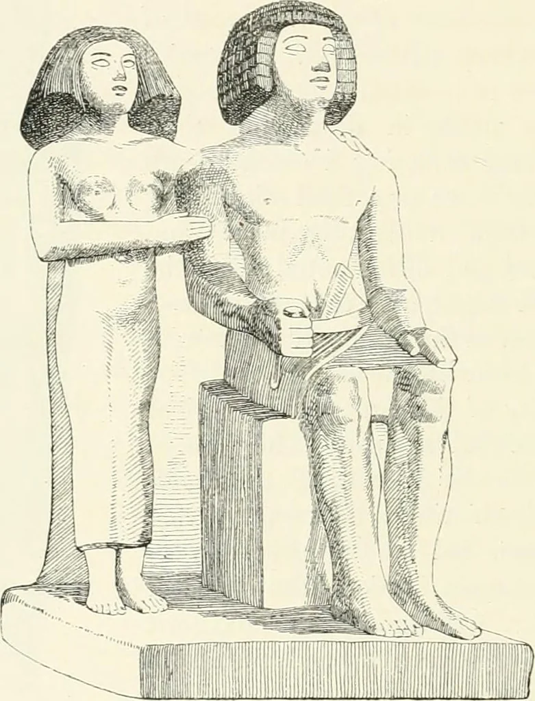 An illustration from A history of art in ancient Egypt, 1883, leaf 229