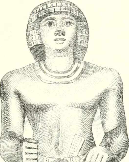 An illustration from A history of art in ancient Egypt, 1883, leaf 230