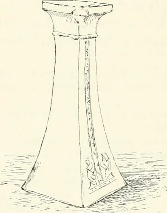 An illustration from A history of art in ancient Egypt, 1883, leaf 235