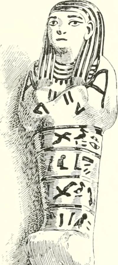 An illustration from A history of art in ancient Egypt, 1883, leaf 238