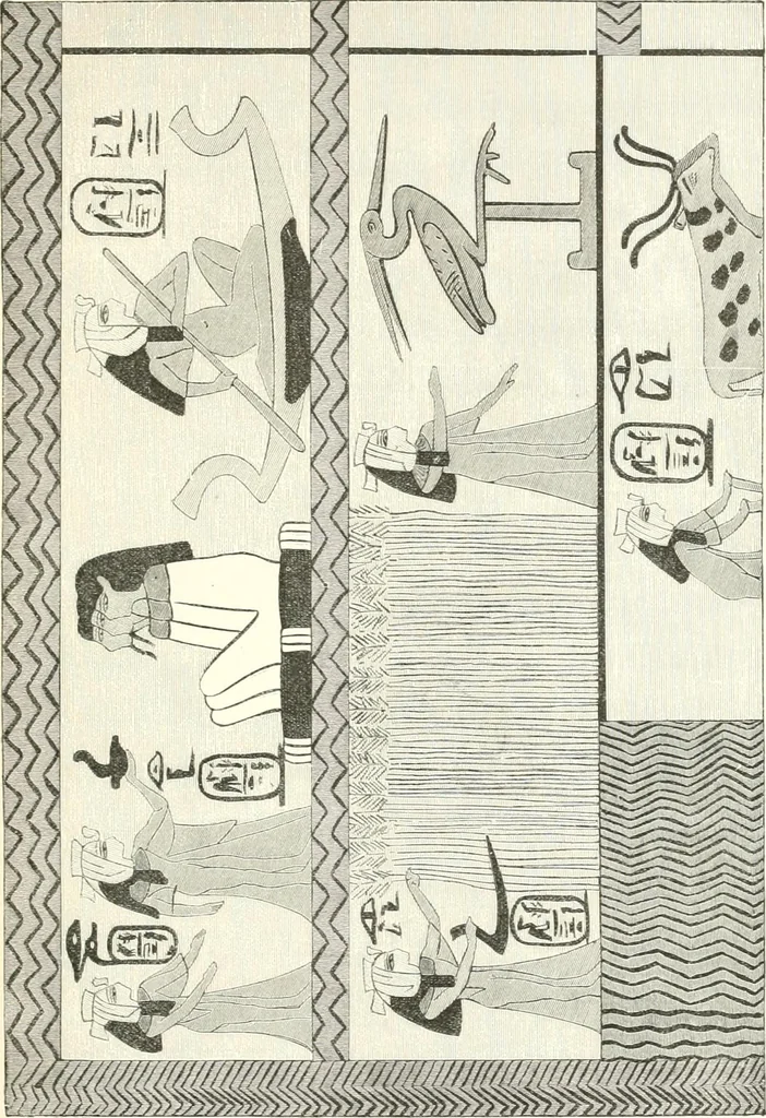 An illustration from A history of art in ancient Egypt, 1883, leaf 240
