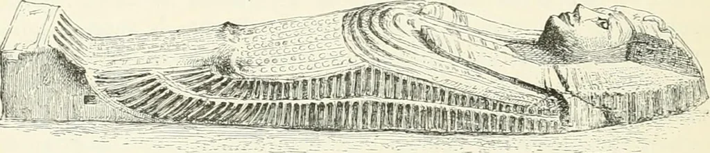 An illustration from A history of art in ancient Egypt, 1883, leaf 249