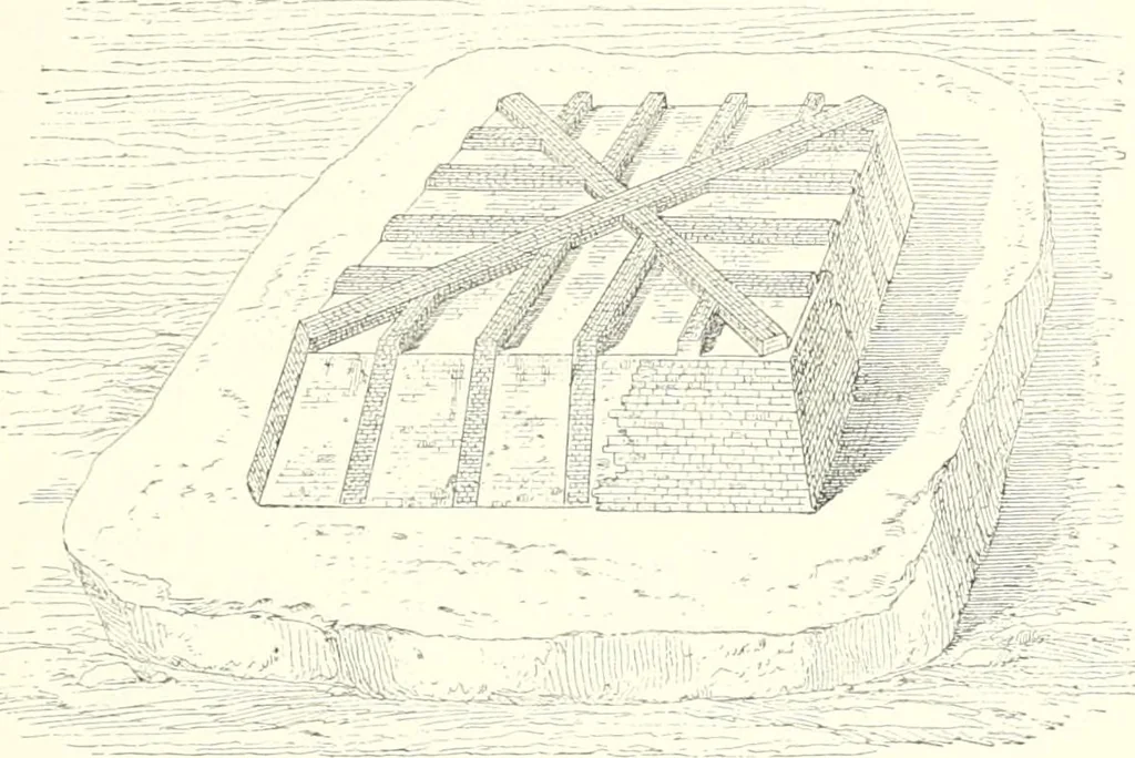 An illustration from A history of art in ancient Egypt, 1883, leaf 296