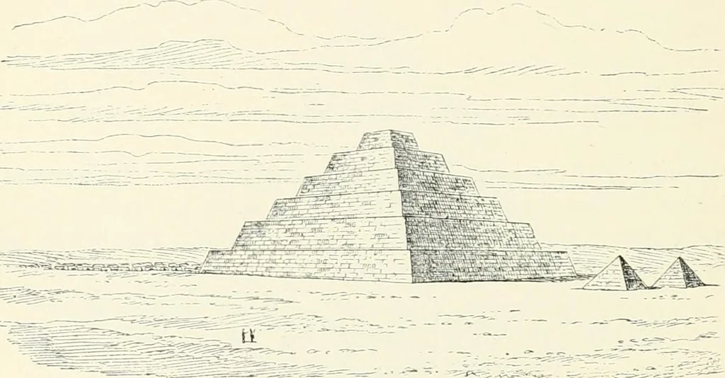 An illustration from A history of art in ancient Egypt, 1883, leaf 299