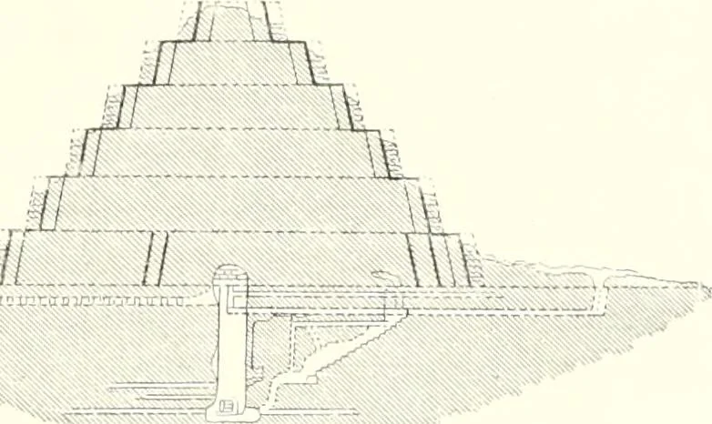 An illustration from A history of art in ancient Egypt, 1883, leaf 304