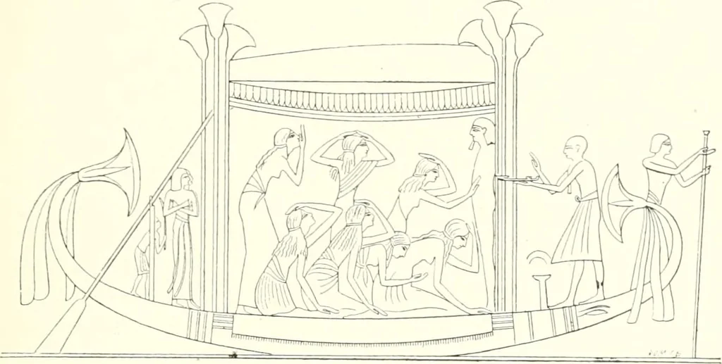 An illustration from A history of art in ancient Egypt, 1883, leaf 334
