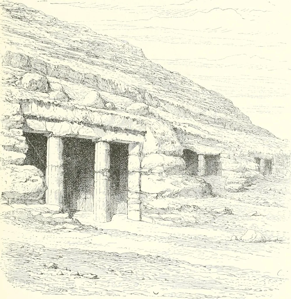 An illustration from A history of art in ancient Egypt, 1883, leaf 342