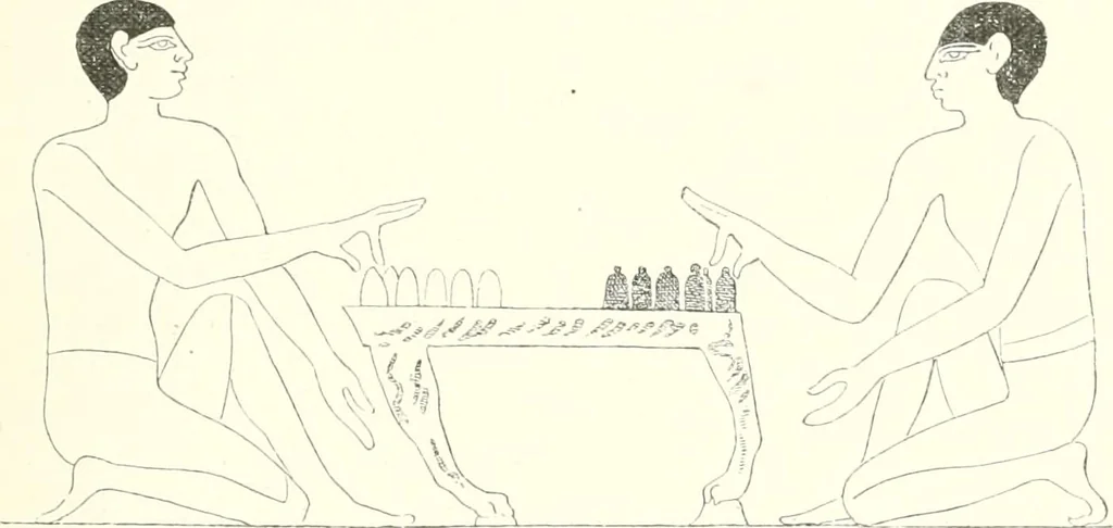 An illustration from A history of art in ancient Egypt, 1883, leaf 344