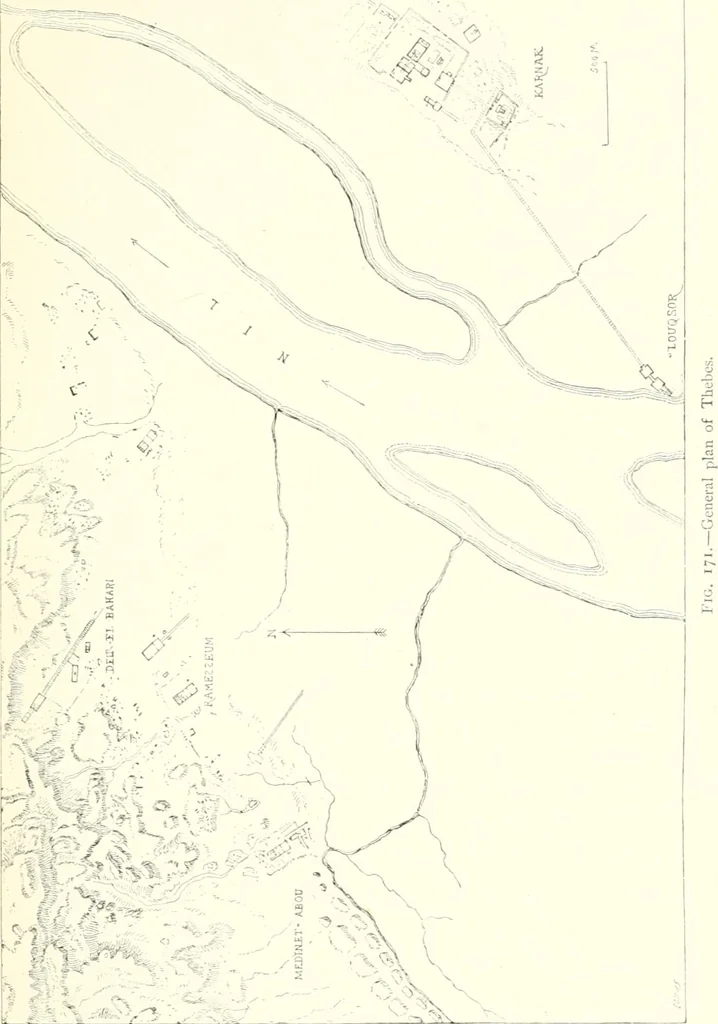 An illustration from A history of art in ancient Egypt, 1883, leaf 348
