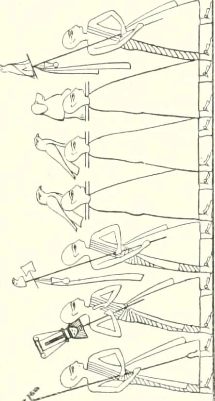 An illustration from A history of art in ancient Egypt, 1883, leaf 352