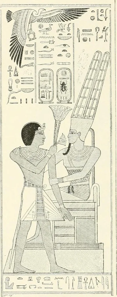 An illustration from A history of art in ancient Egypt, 1883, leaf 365