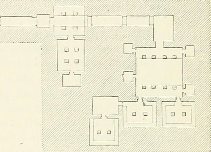 An illustration from A history of art in ancient Egypt, 1883, leaf 373