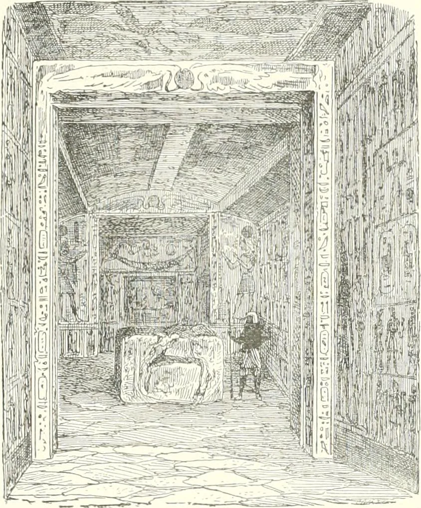 An illustration from A history of art in ancient Egypt, 1883, leaf 374