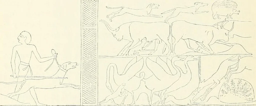 An illustration from A history of art in ancient Egypt, 1883, leaf 377