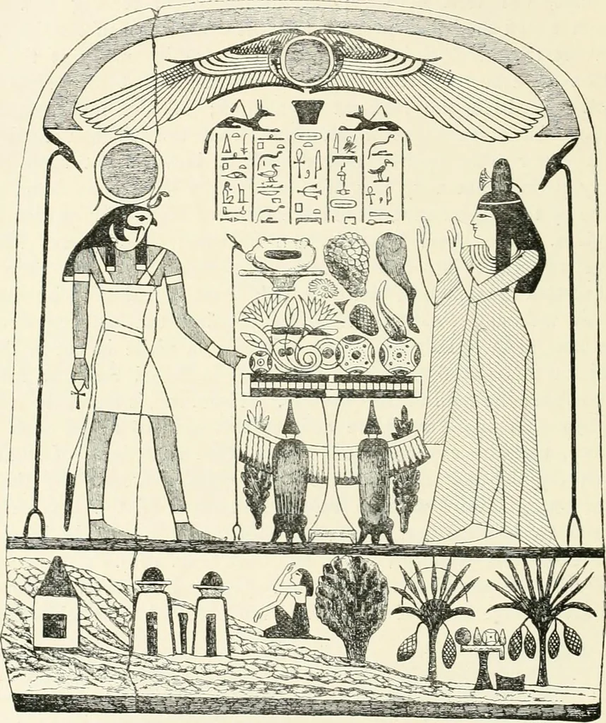 An illustration from A history of art in ancient Egypt, 1883, leaf 393