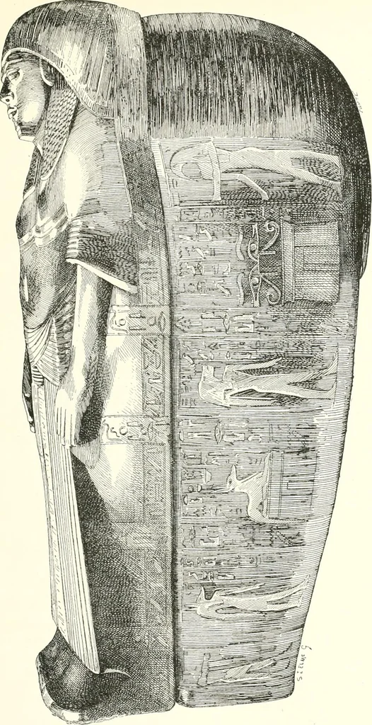 An illustration from A history of art in ancient Egypt, 1883, leaf 394