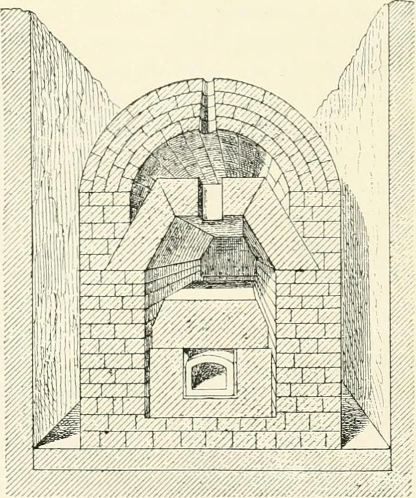 An illustration from A history of art in ancient Egypt, 1883, leaf 403