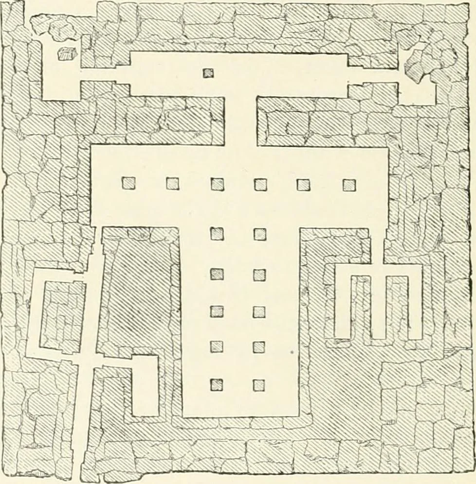 An illustration from A history of art in ancient Egypt, 1883, leaf 415