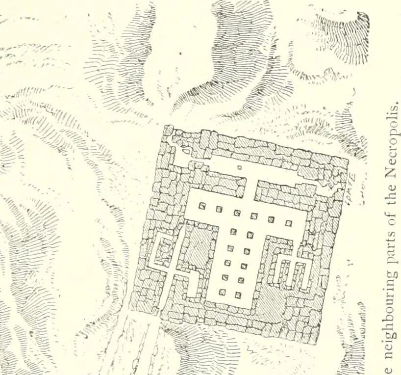 An illustration from A history of art in ancient Egypt, 1883, leaf 422